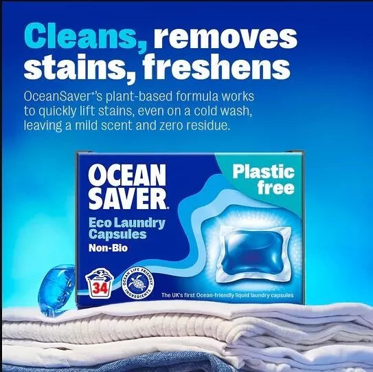 Non-Bio Laundry Detergent Capsules