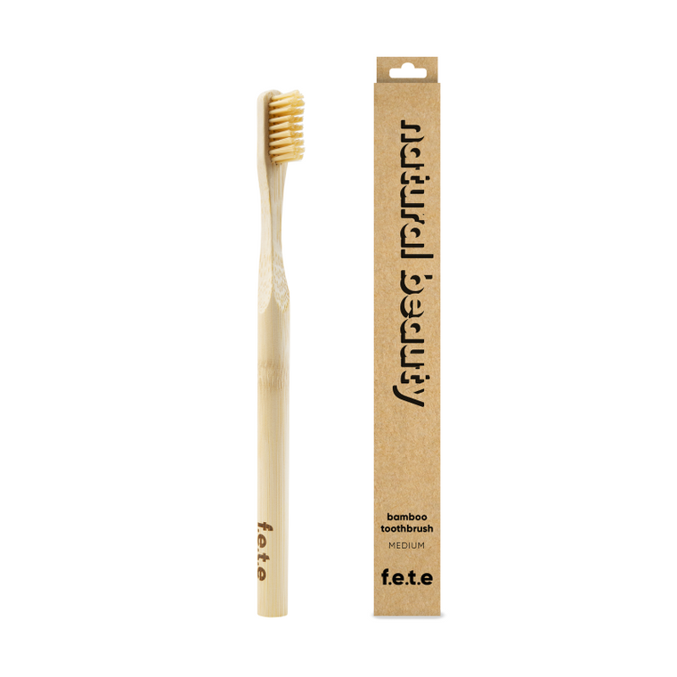 Adult's Medium Toothbrush - Natural Beauty
