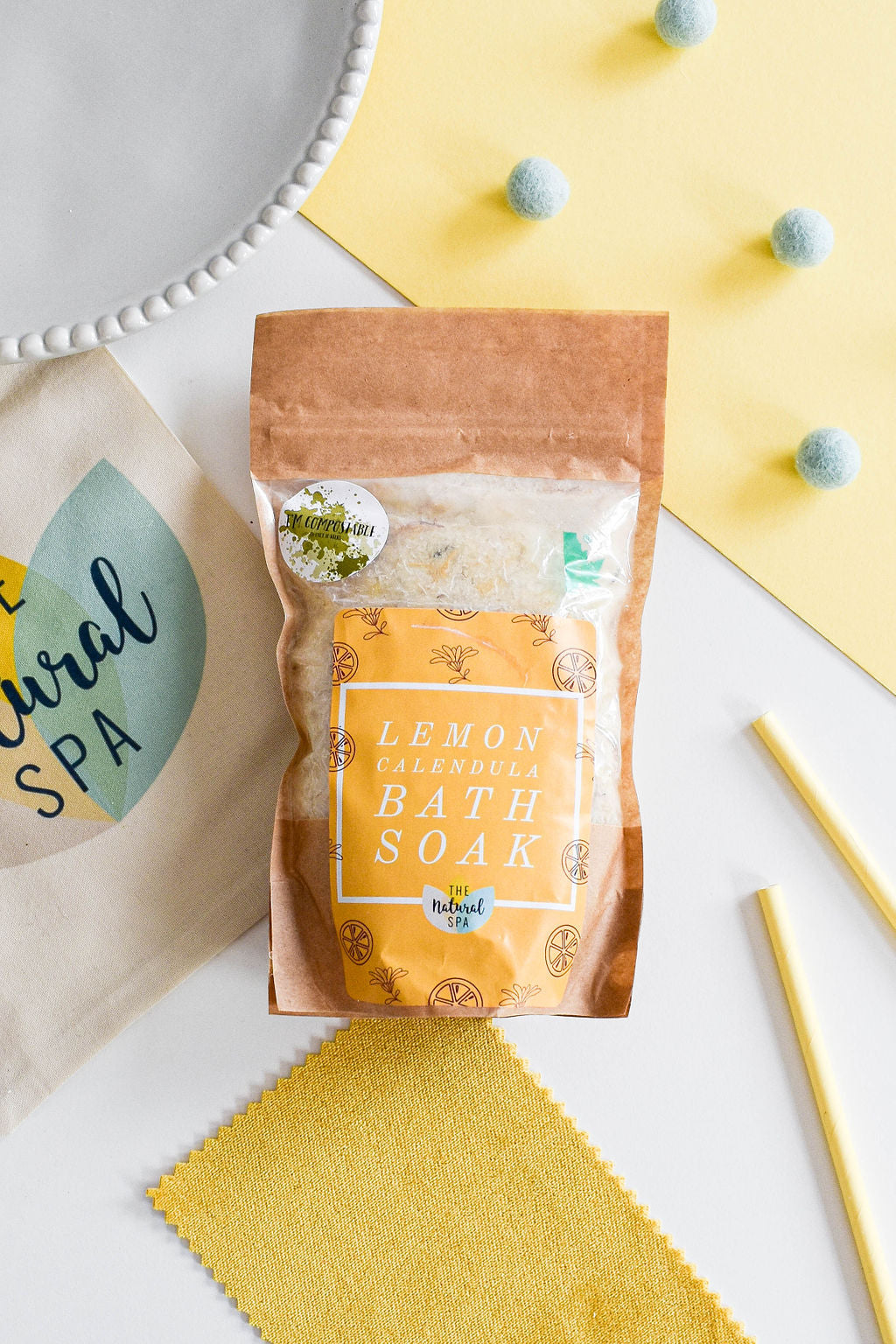 Lemon Calendula Bath Soak