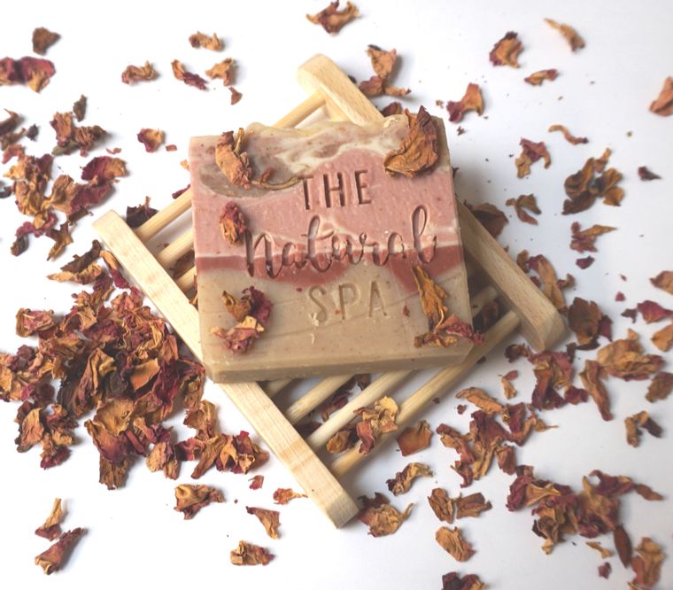 Patchouli Rose Cold Process Soap 100g