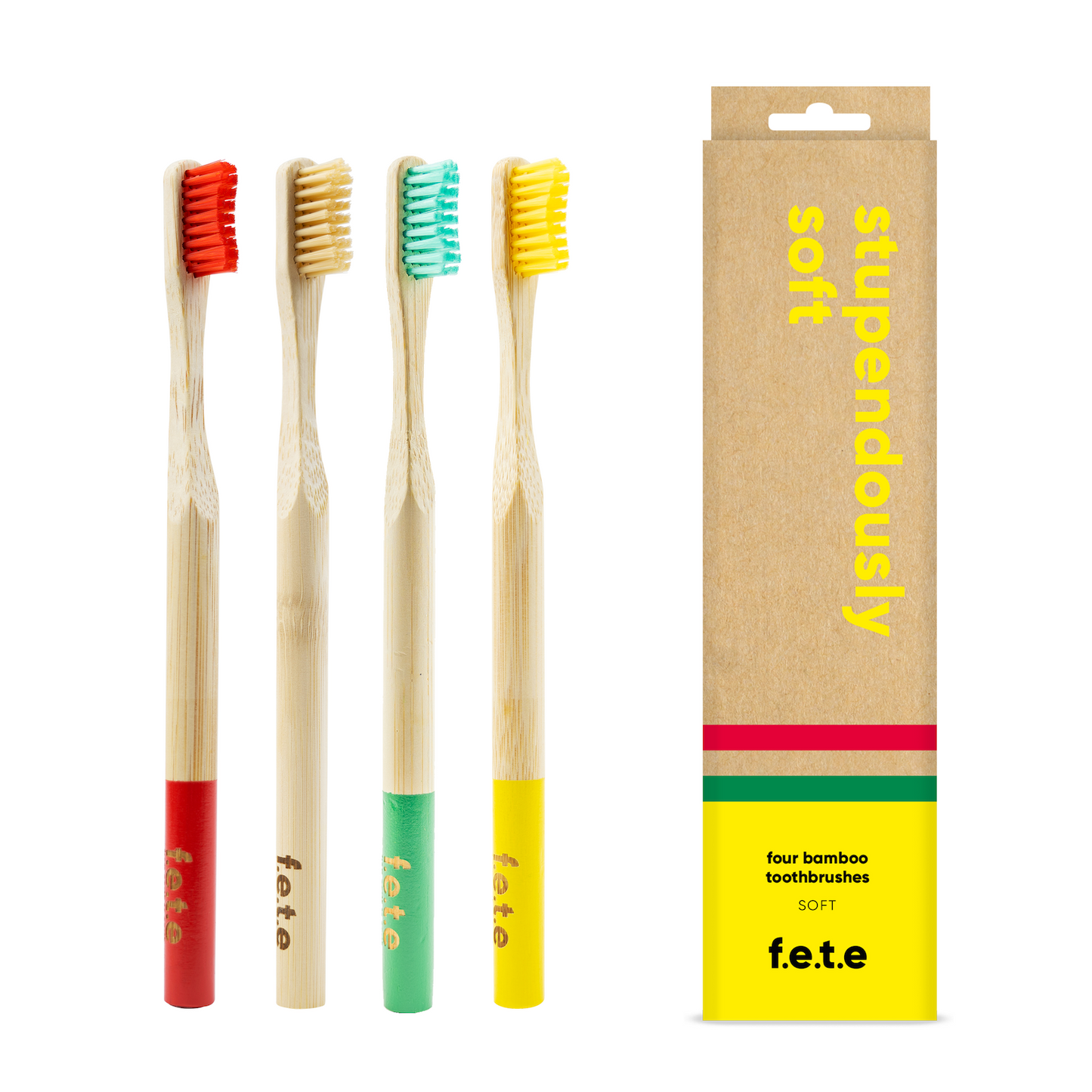 Stupendously Soft Toothbrush Pack - 4 Brushes