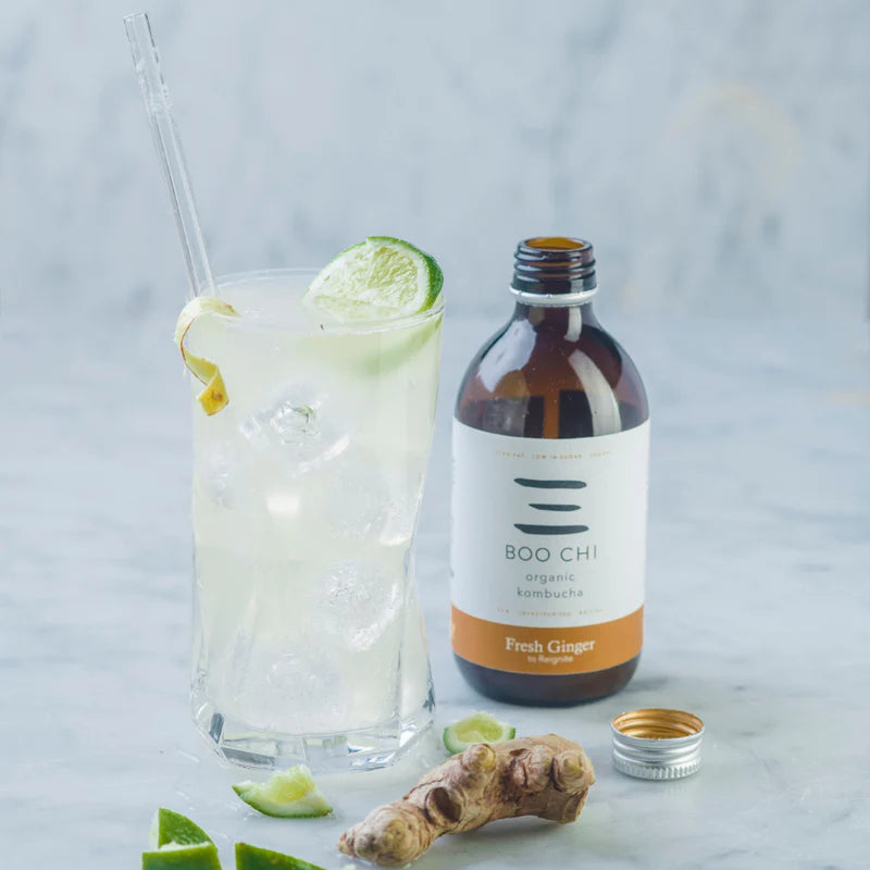 Fresh Ginger Kombucha