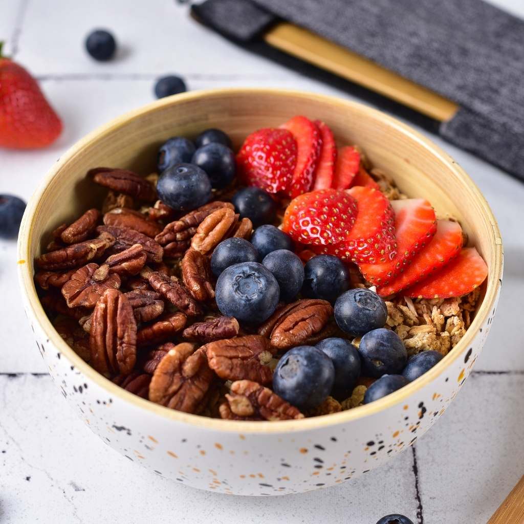 Bamboo Snack & Dip Bowls - Set of 2