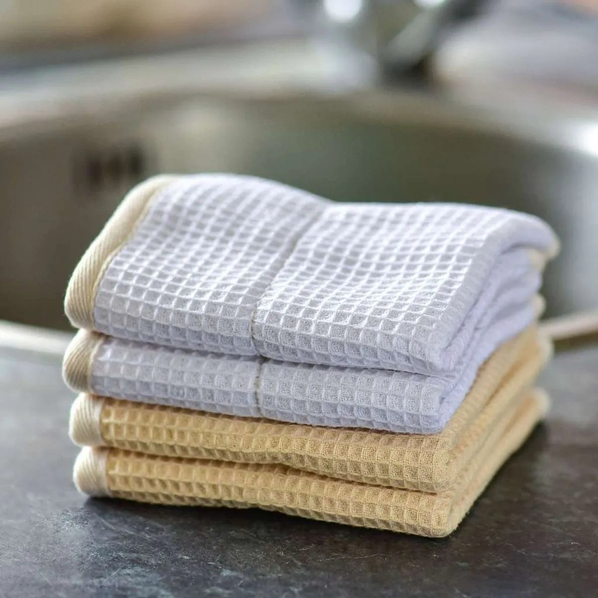 Dish Cloths - 100% Organic Reusable Sisal / Cotton Cloth