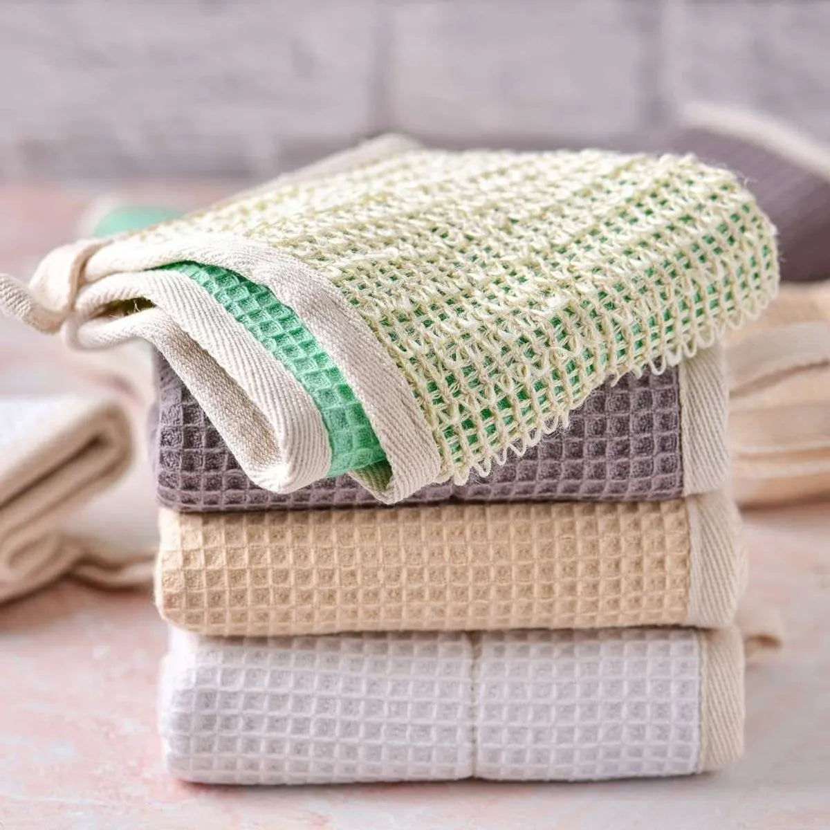 Dish Cloths - 100% Organic Reusable Sisal / Cotton Cloth