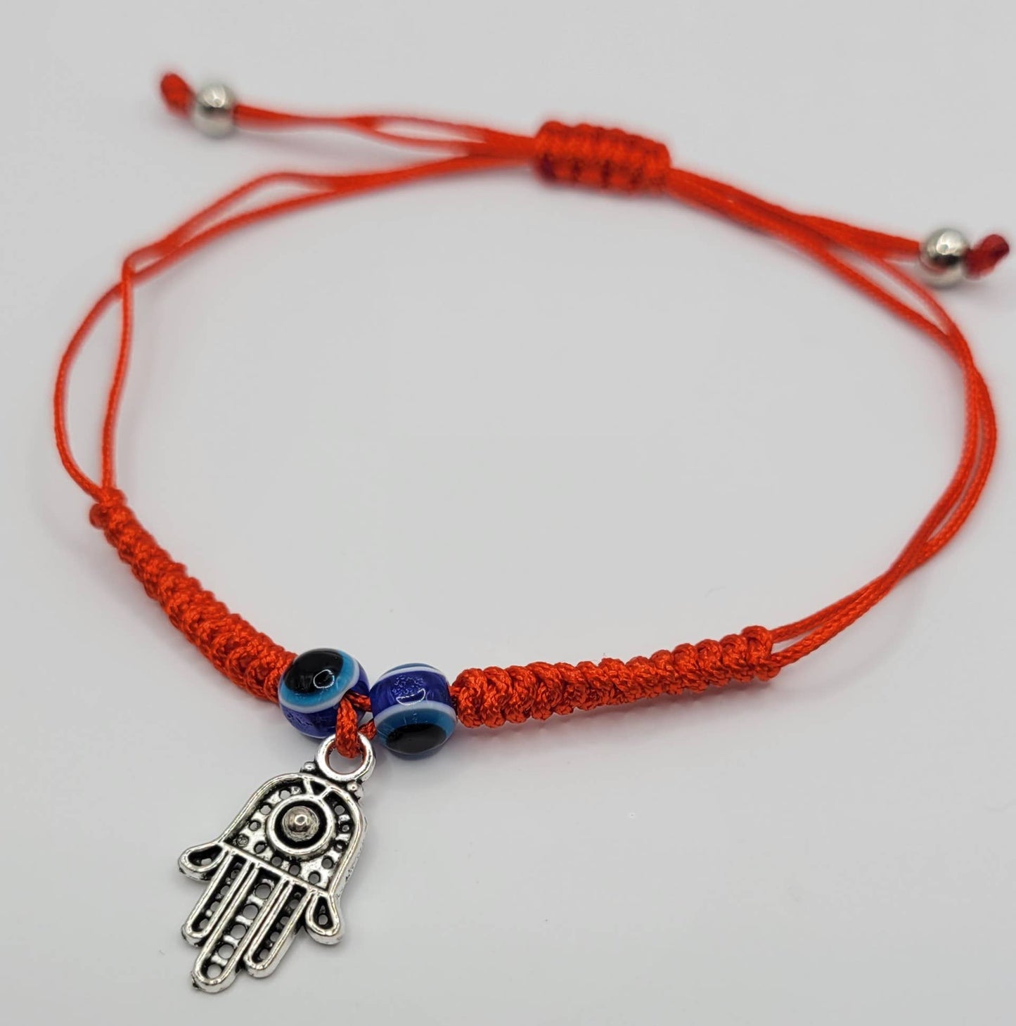 Evil eye red string bracelet