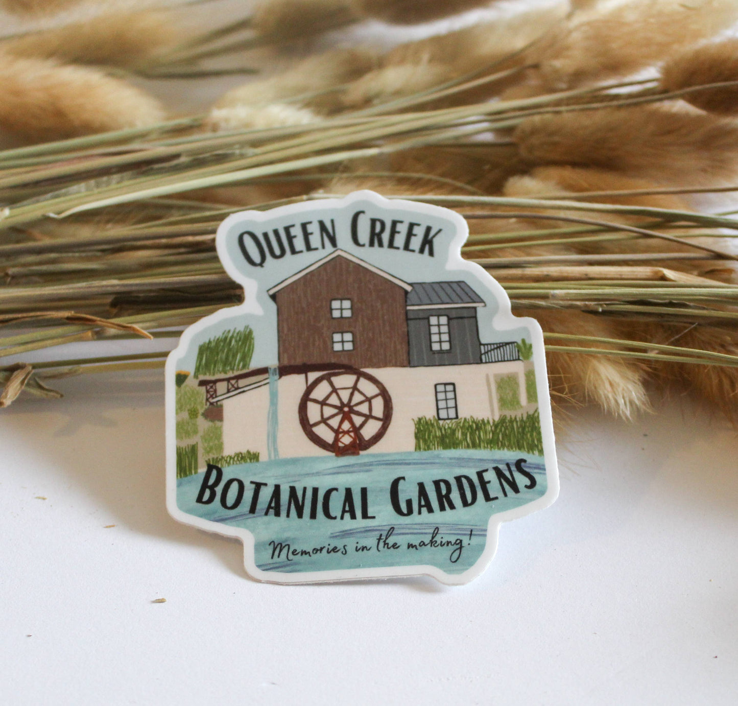 Queen Creek Botanical Garden Sticker