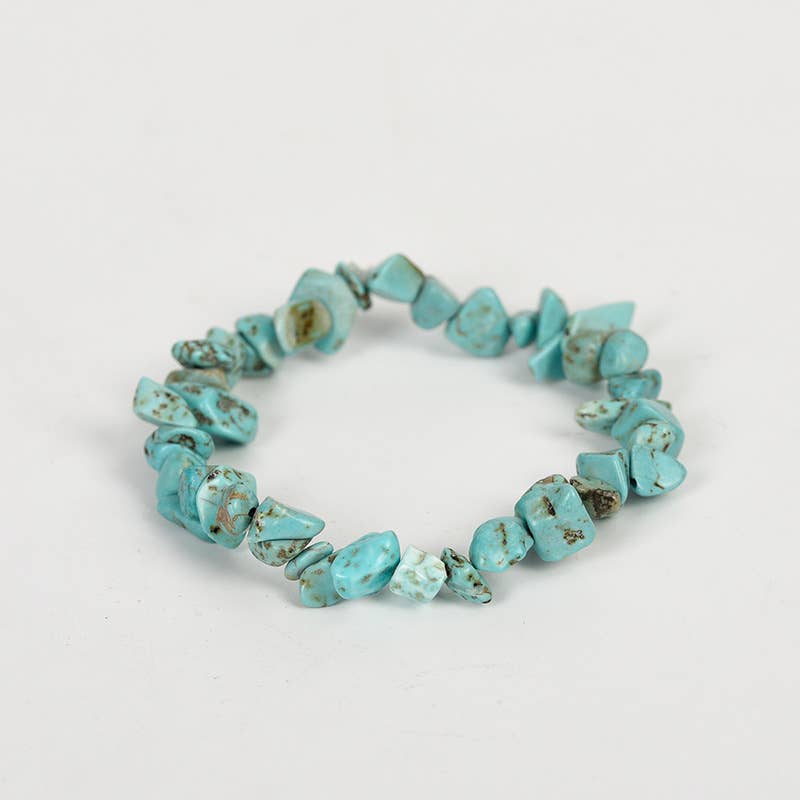 Natural Crystal Irregular Stone Bracelet