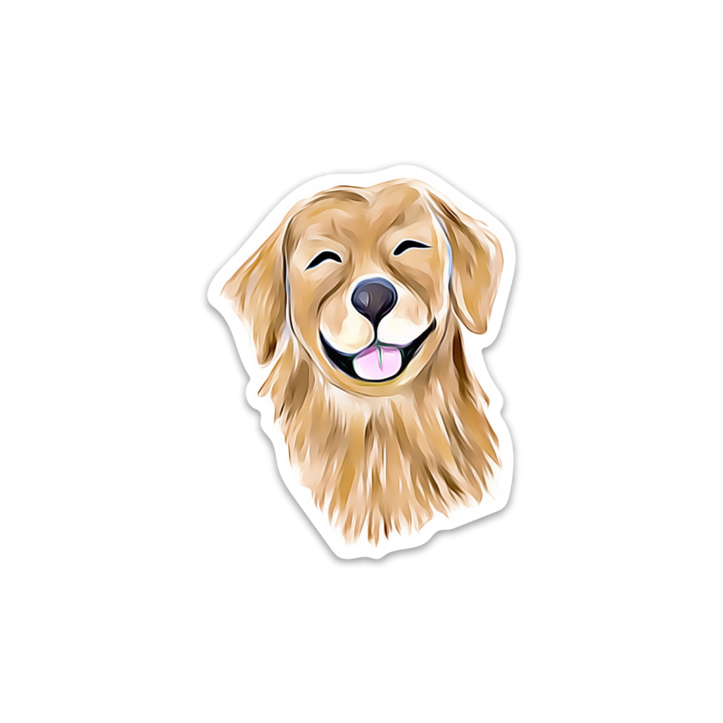 Golden Retriever - Sticker