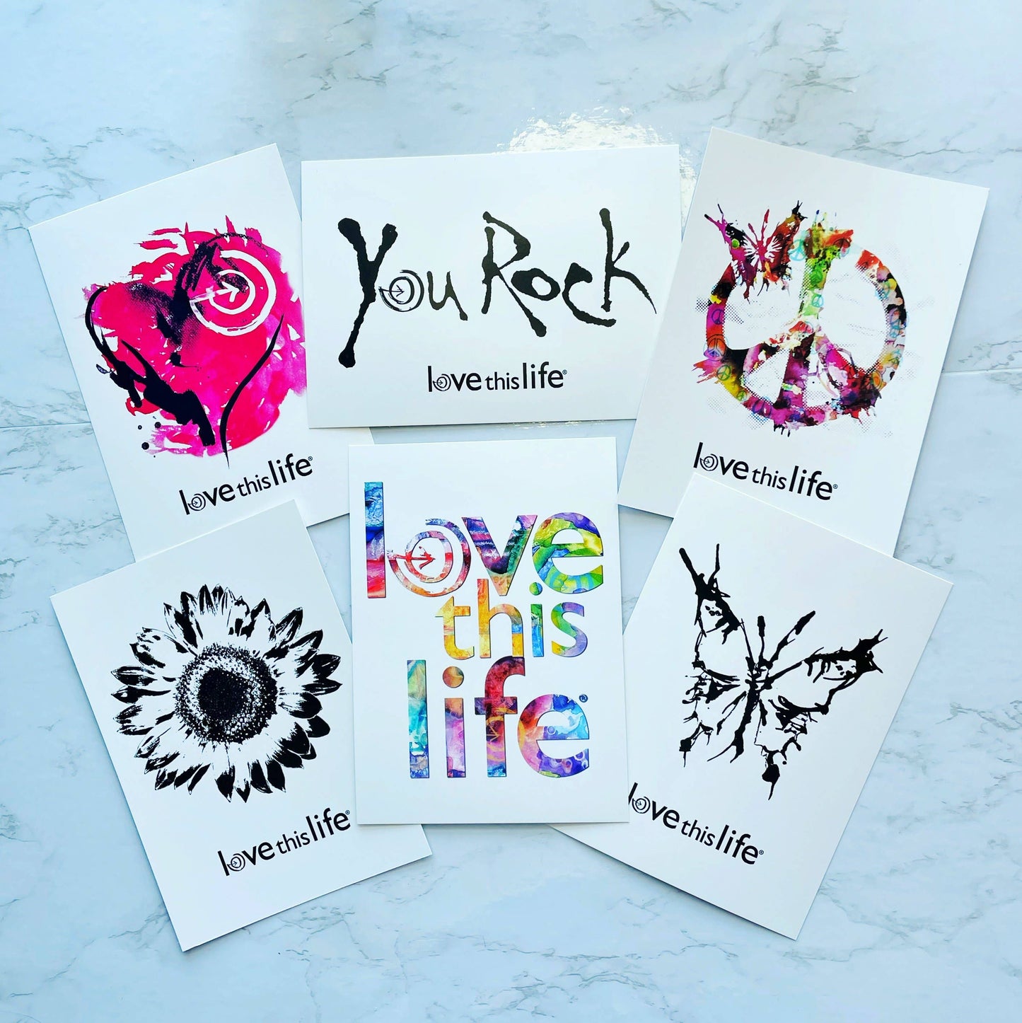5"x 7" Photo Art Cards (10 Cards Per Set)