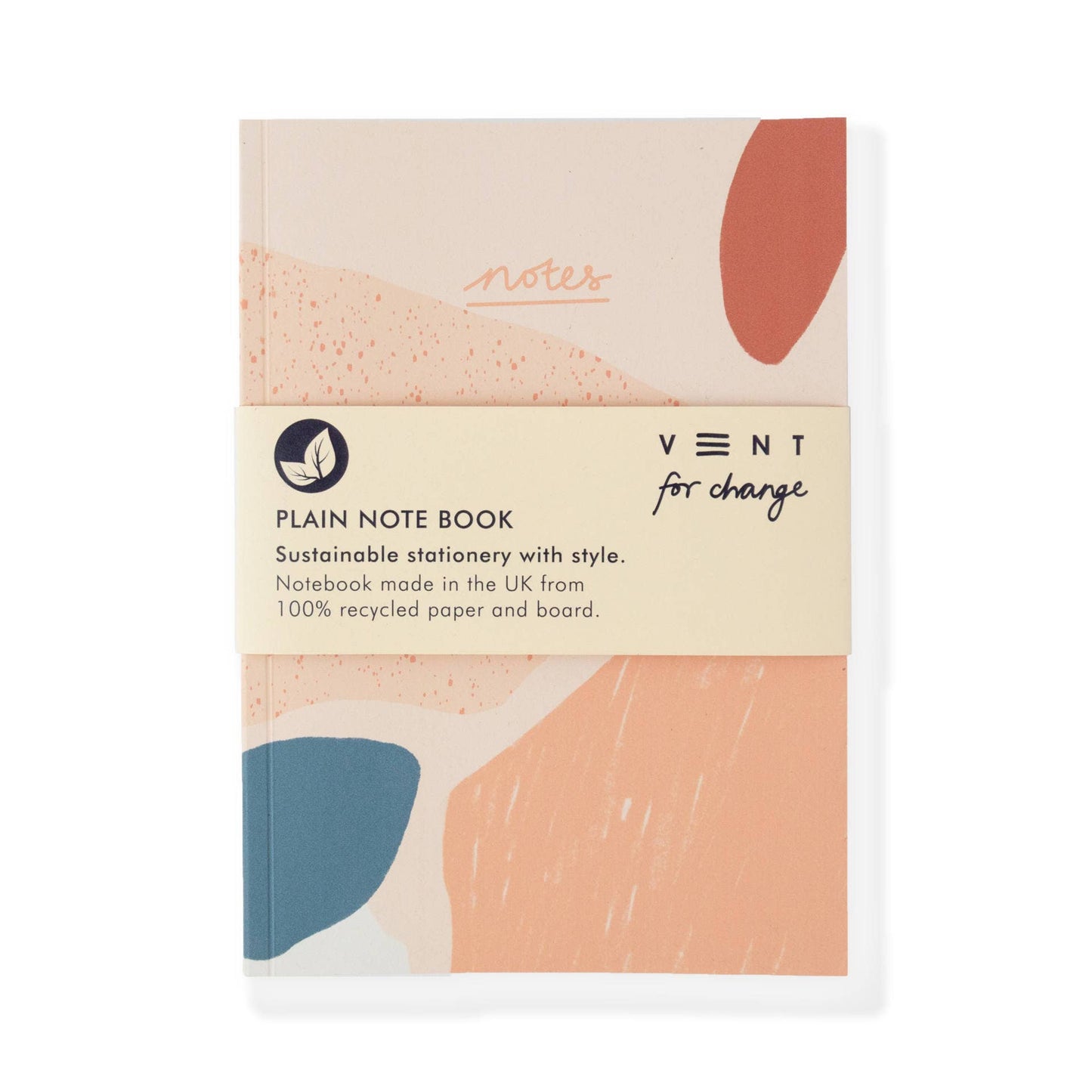 A5 Notes Book - Coral Plain - hiraethcynefin