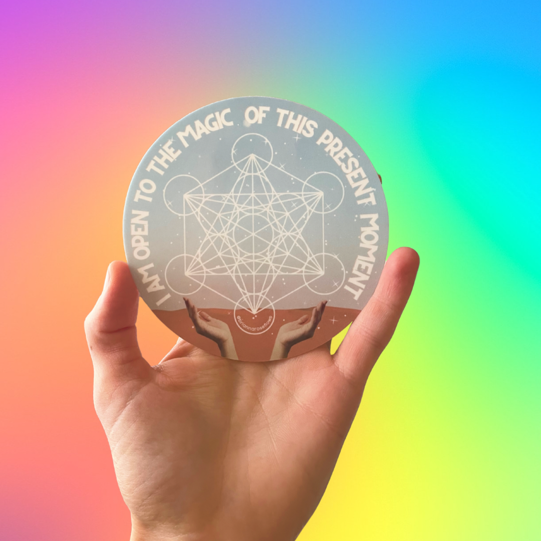Hack Your Nervous System - Magic of the Present Moment Sticker