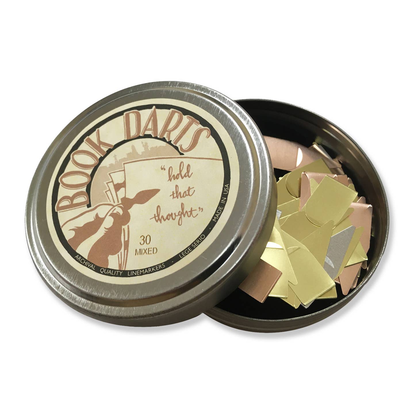 Tin Book Dart - Pack of 30