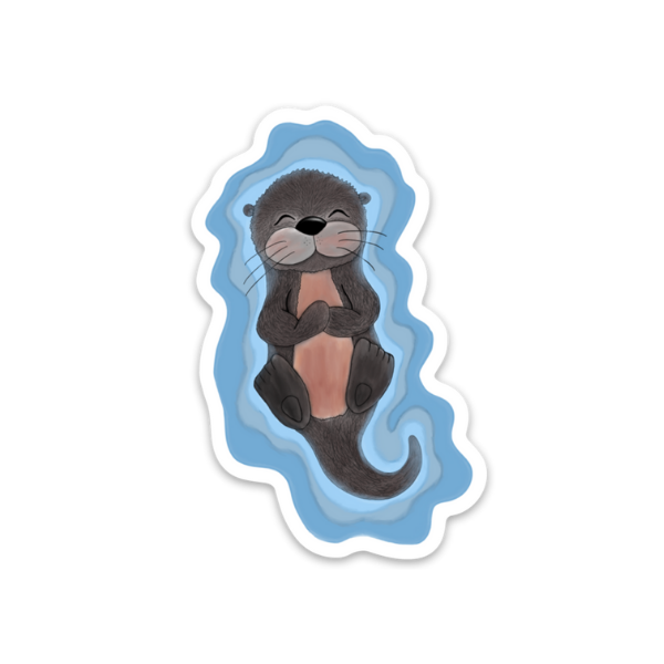 Otter - Sticker