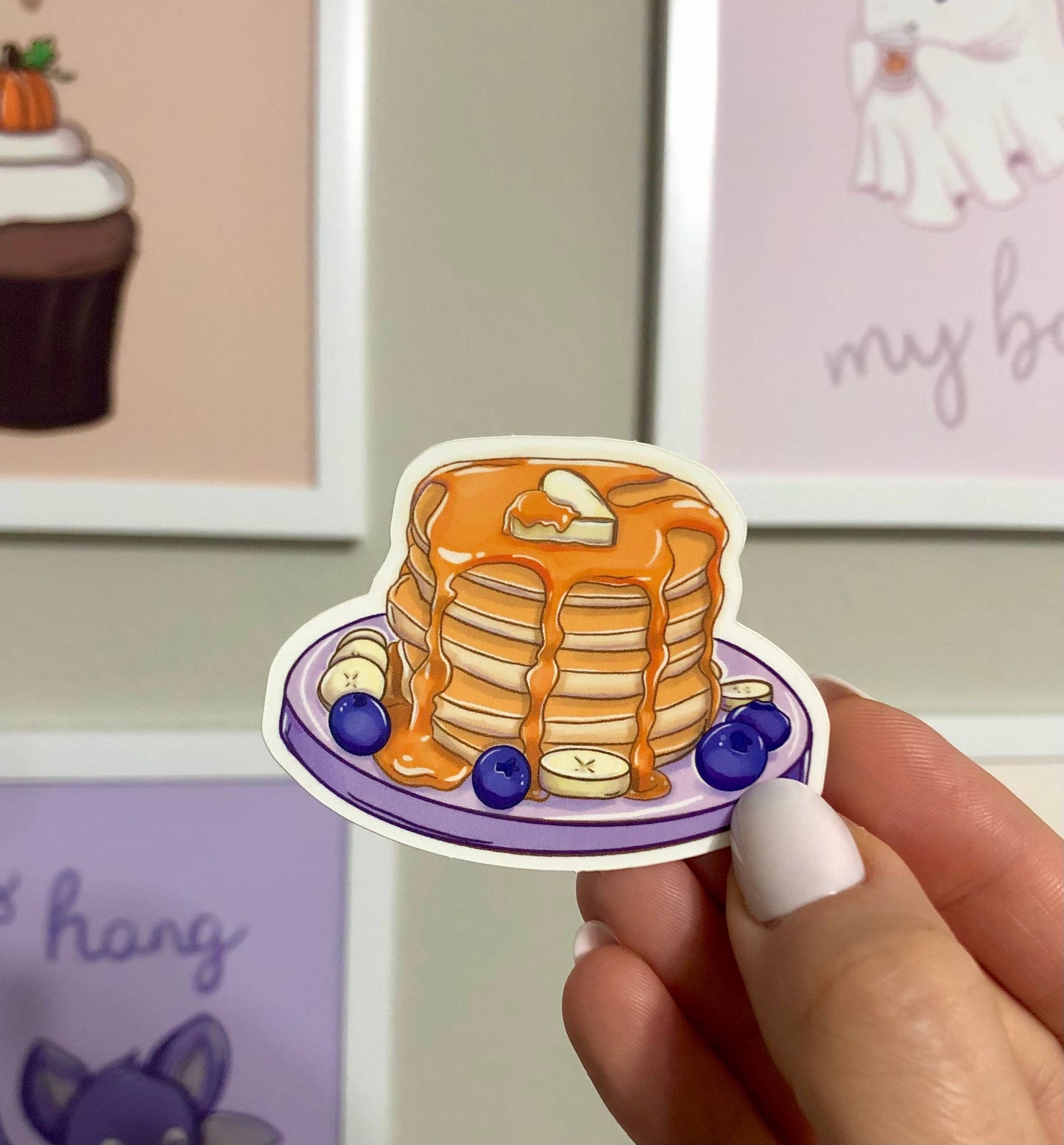 Illie Millie Designs - Blueberry Banana Pancakes