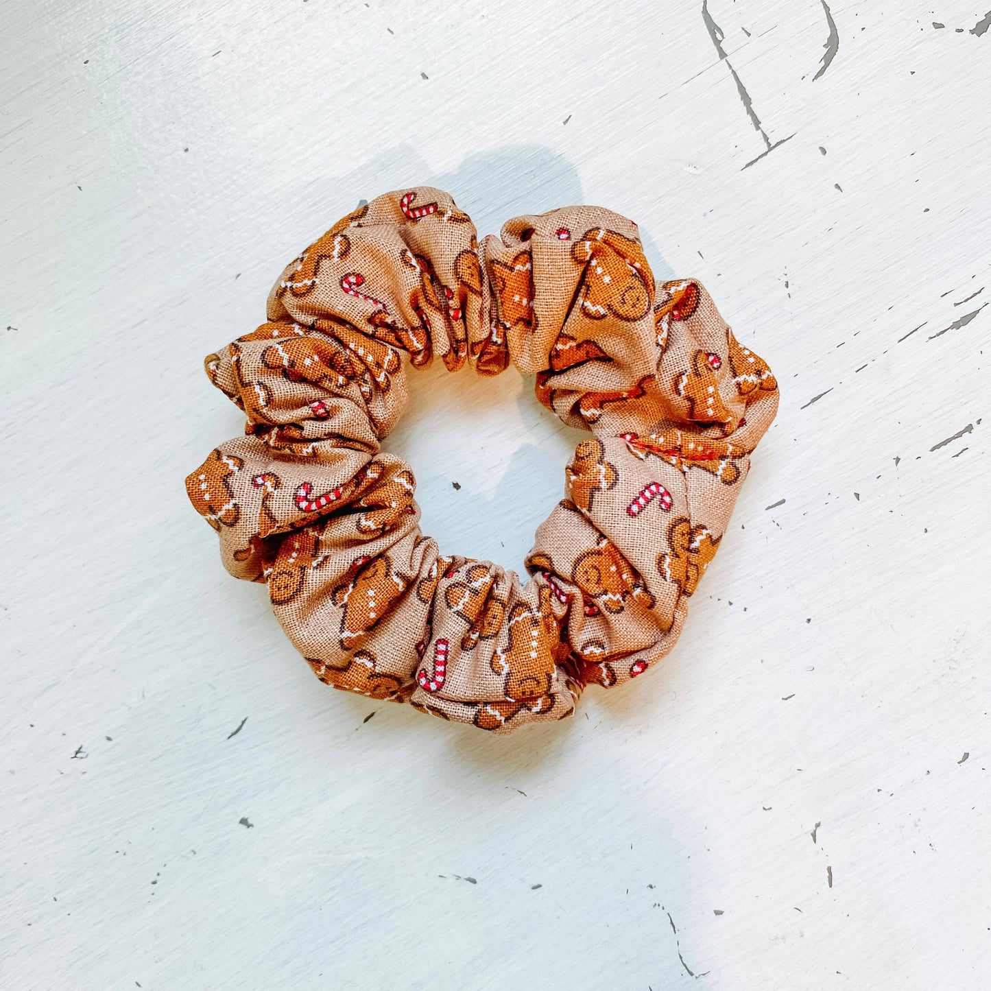 Gingerbread scrunchie