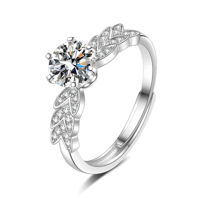 Moissanite Ring