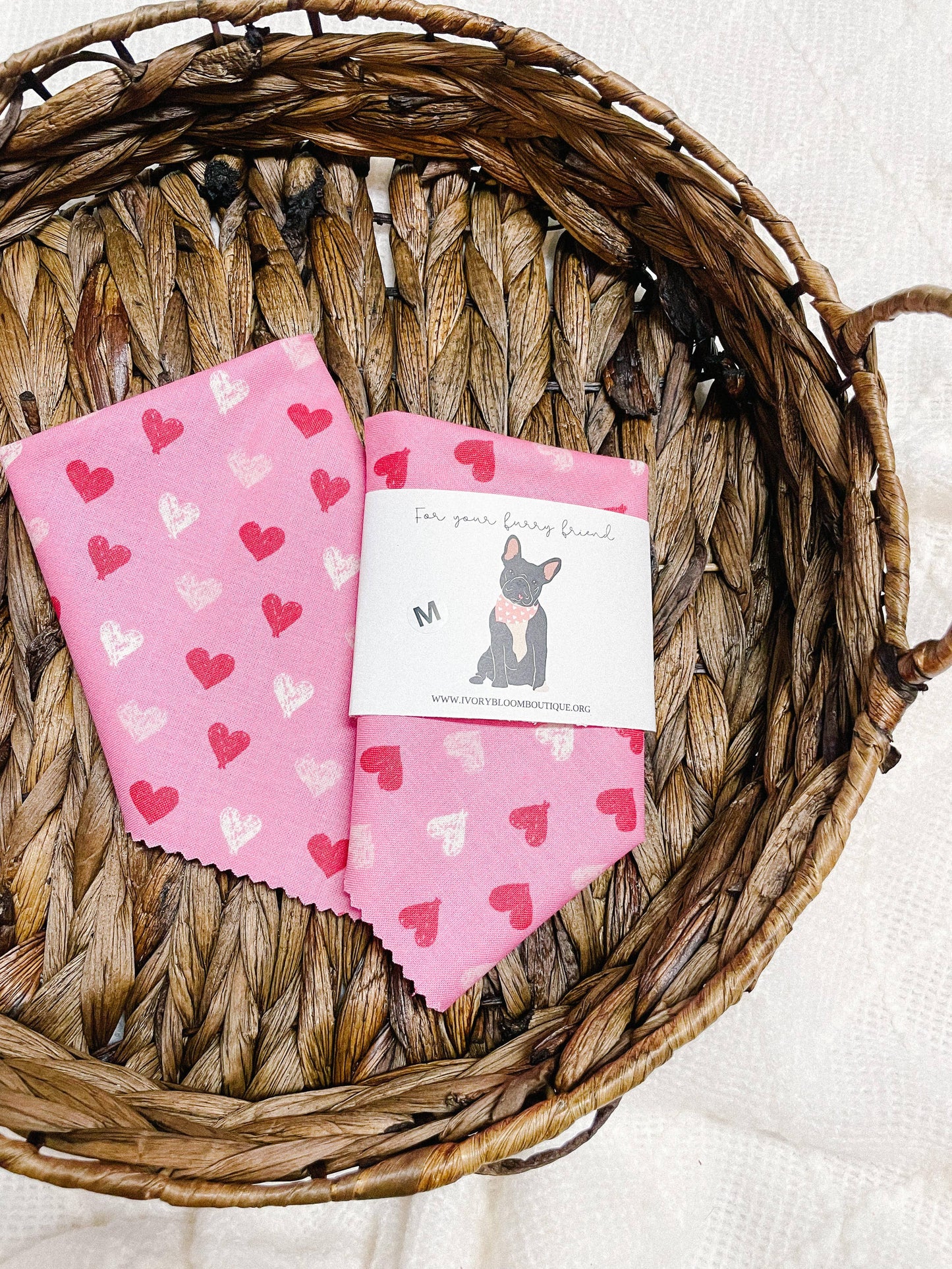 Mini Hearts Bandana