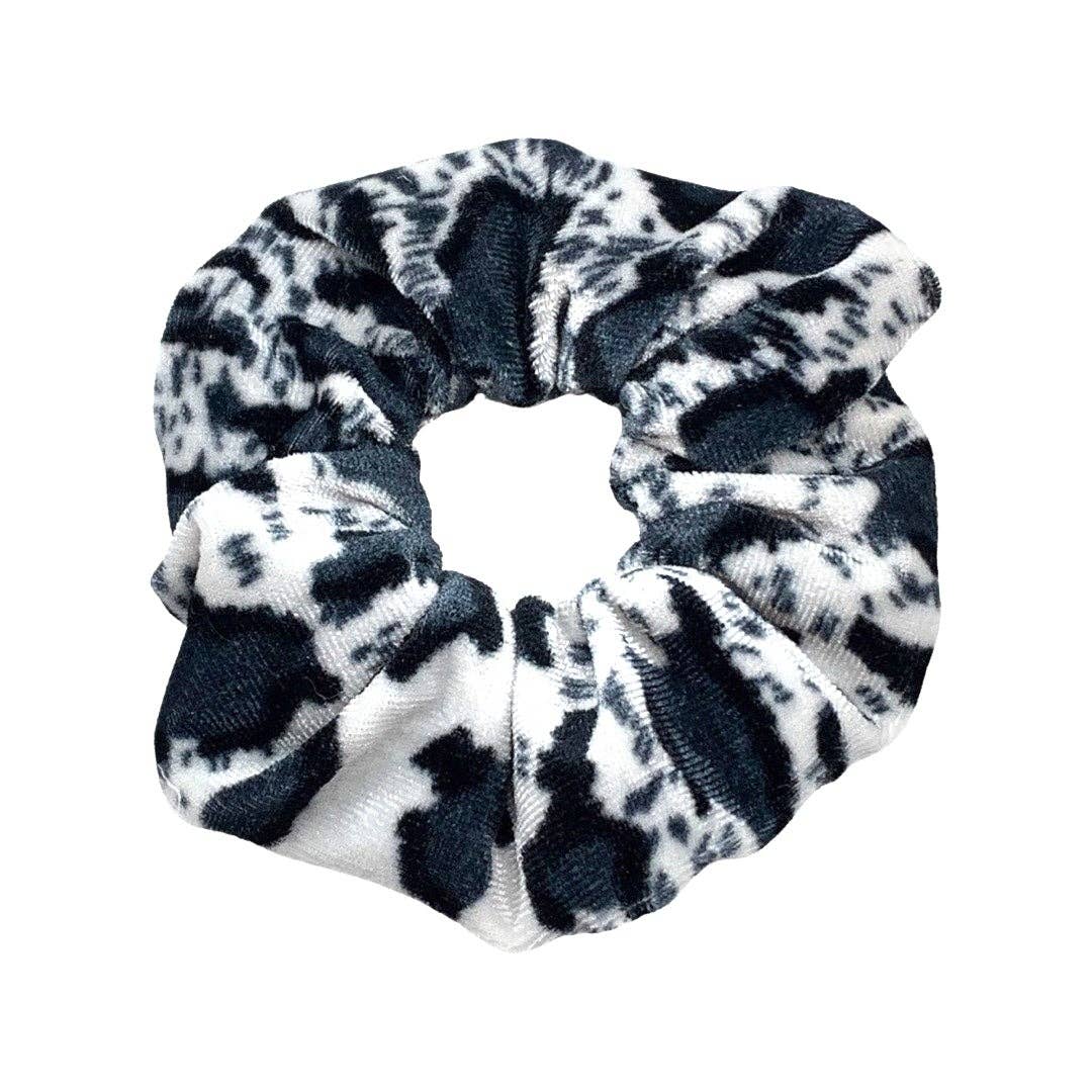 The Leopard Snow Print Hair Scrunchie