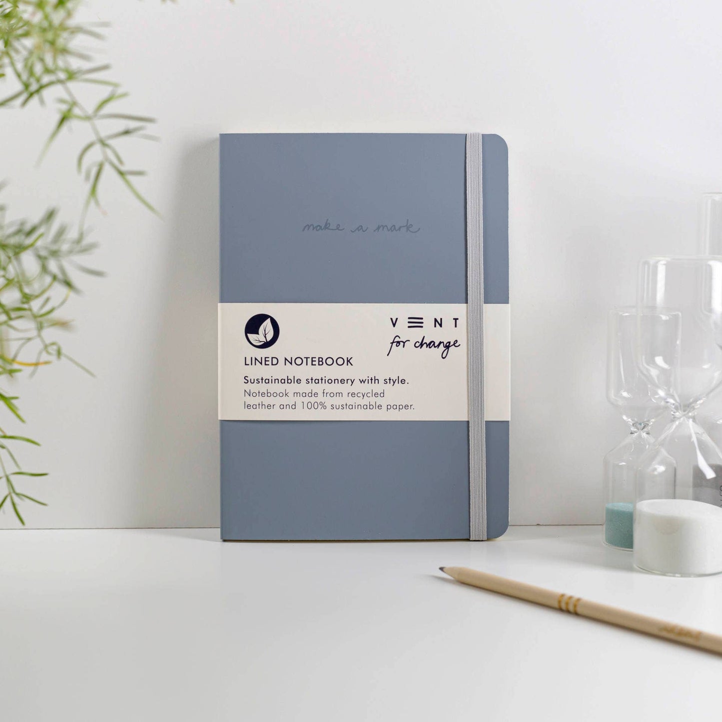A5 Make a Mark - Dusty Blue - hiraethcynefin