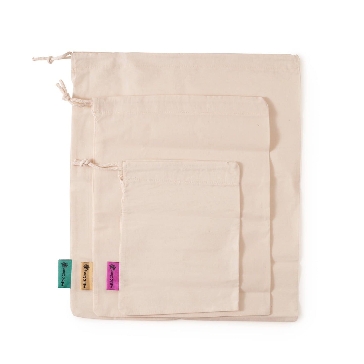 Organic Cotton Reusable Produce Bags