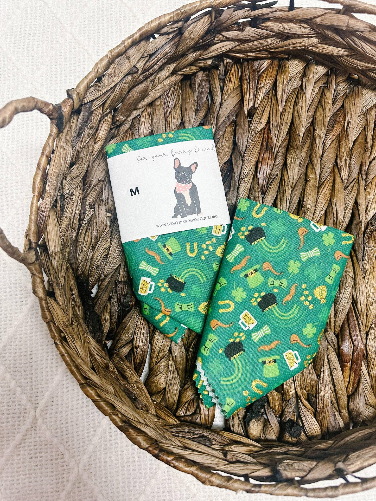 St. Patrick's Dog Bandana