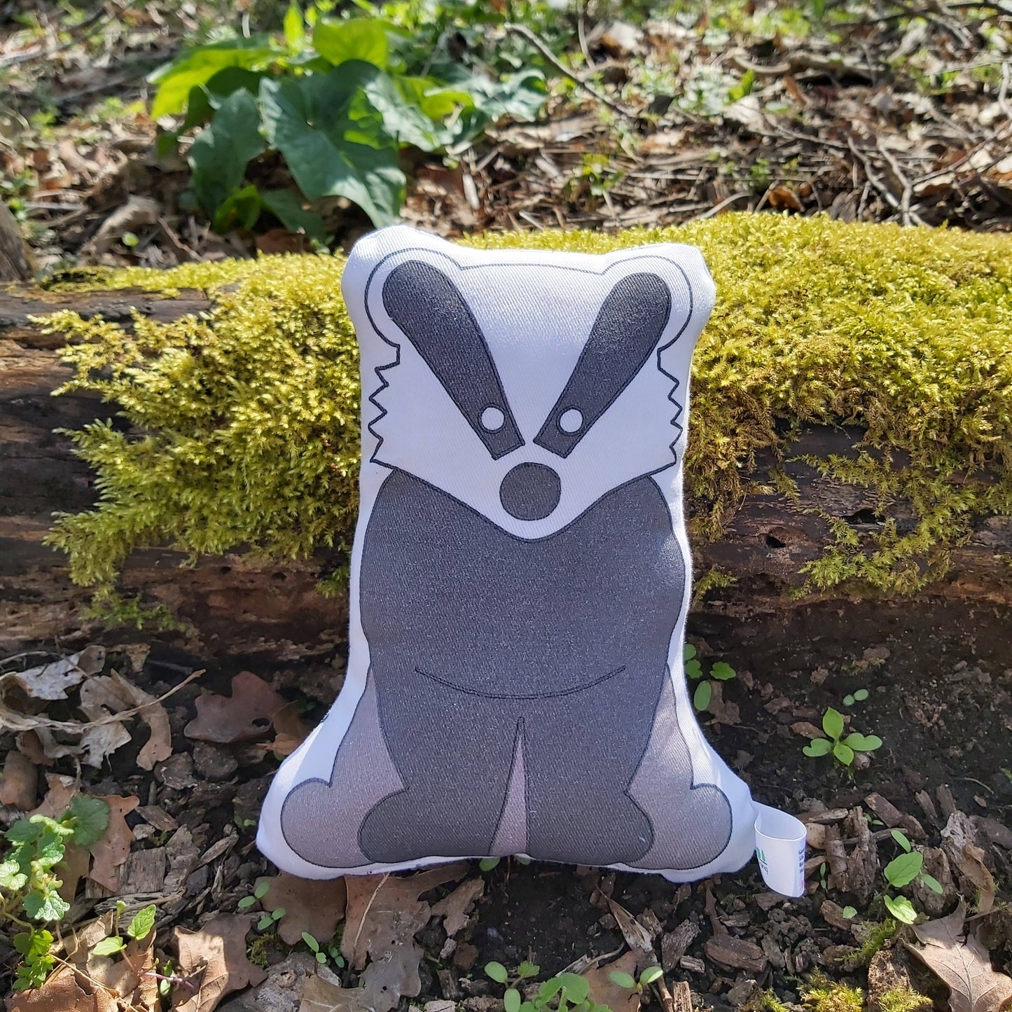 Badger Handmade Soft Toy - hiraethcynefin