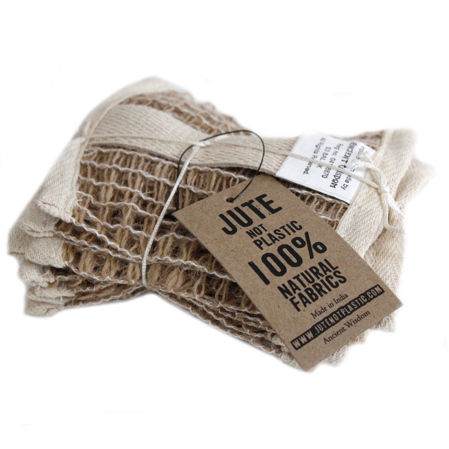 Jute Soap Bag