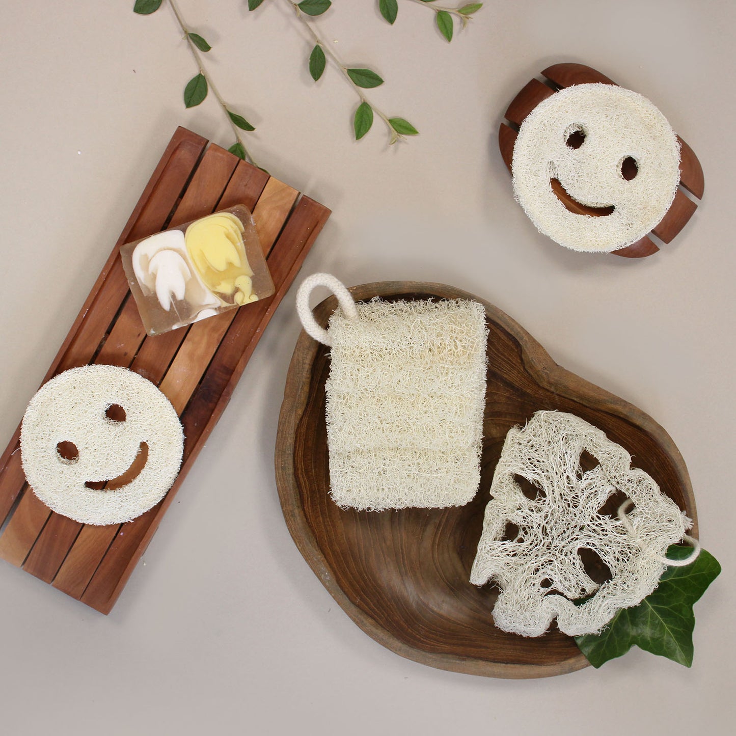 Smiley Loofah