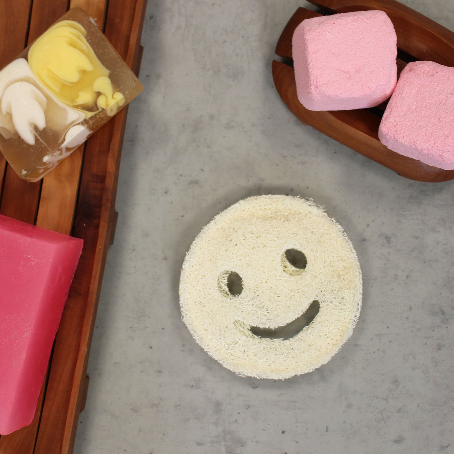 Smiley Loofah