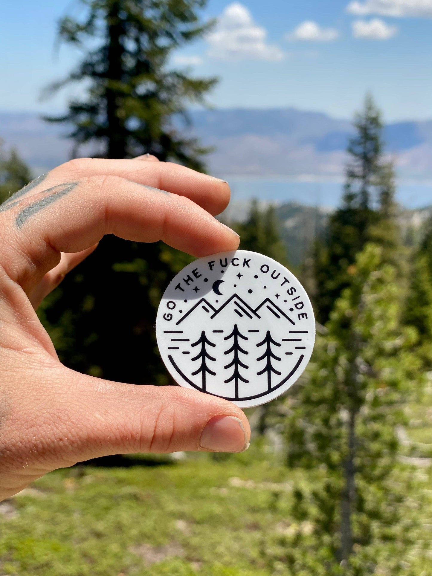 Lil’ Starry Night Sticker