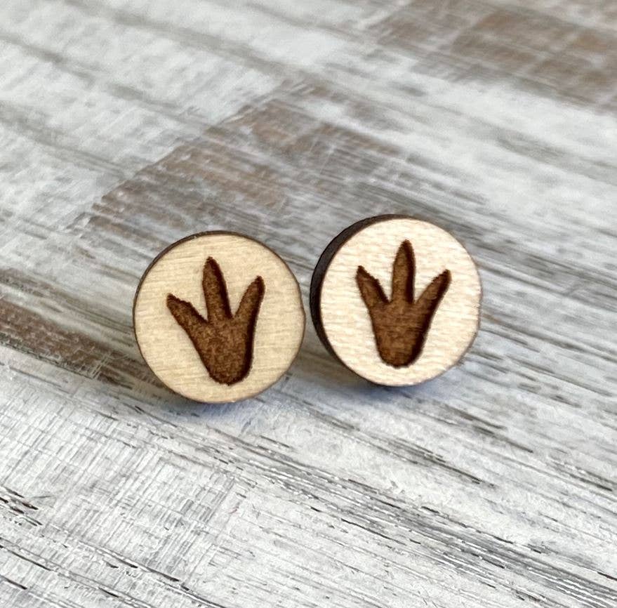 Dinosaur Studs - Footprint