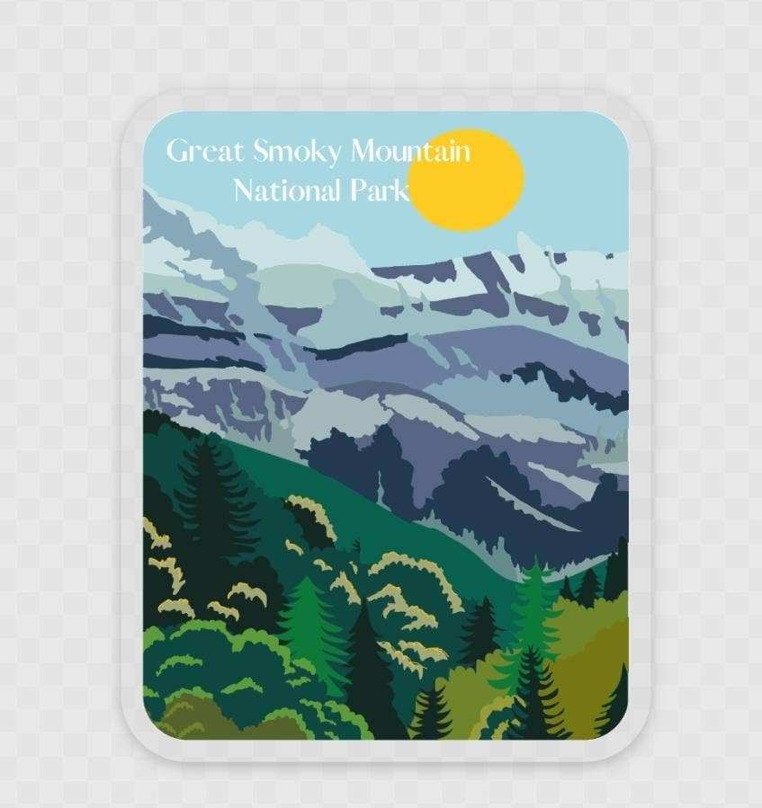 Great Smoky Mountains National Park Sticker