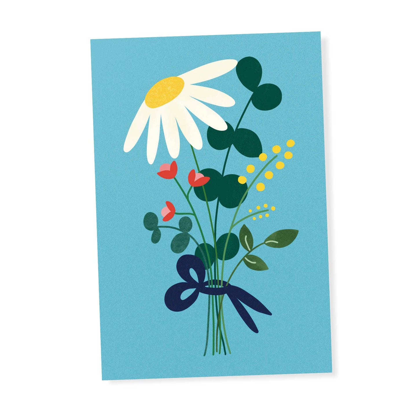 Country Bouquet Postcard