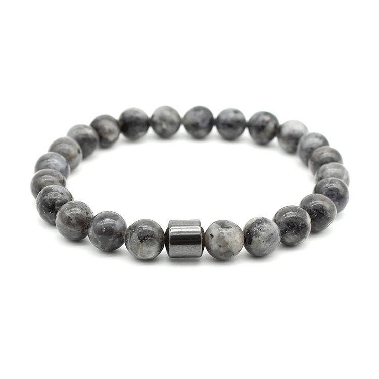 Hematite Spot Bracelet
