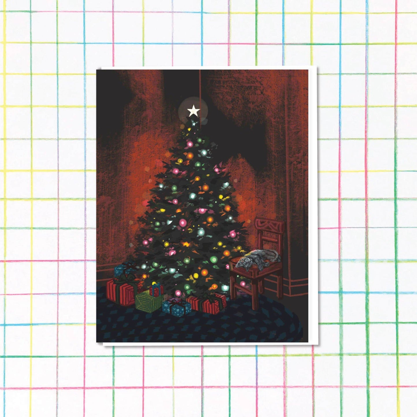 Quiet Christmas Night Card