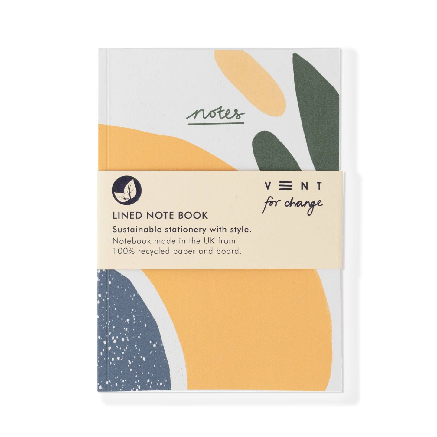 A5 Notes Book - Olive Lined - hiraethcynefin