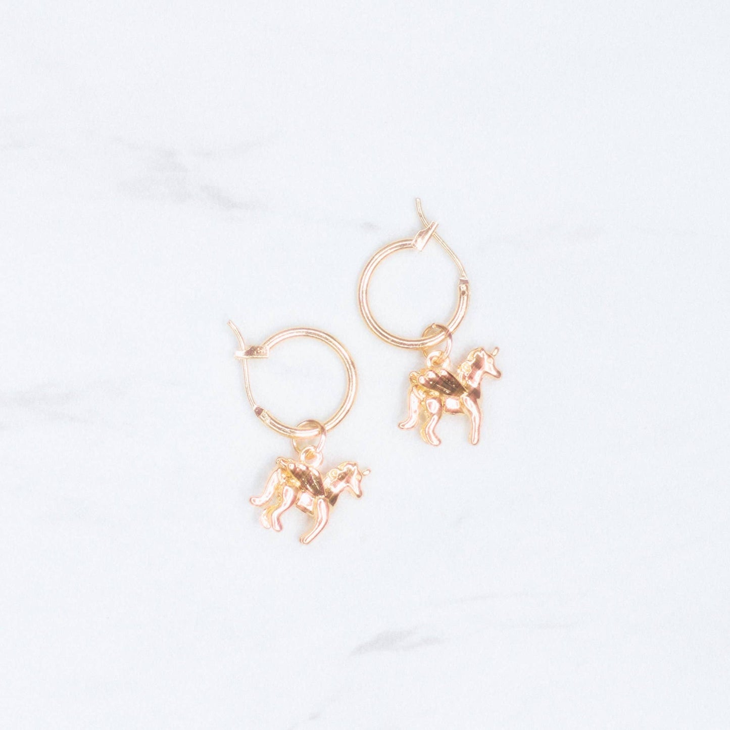 Unicorn Mini Hoops