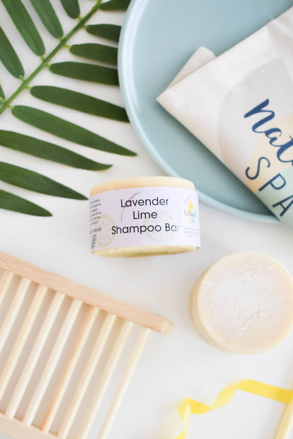 Lavender and Lime Shampoo Bar