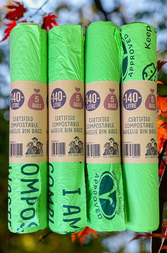 140L Compostable Waste Bags - 1 Roll