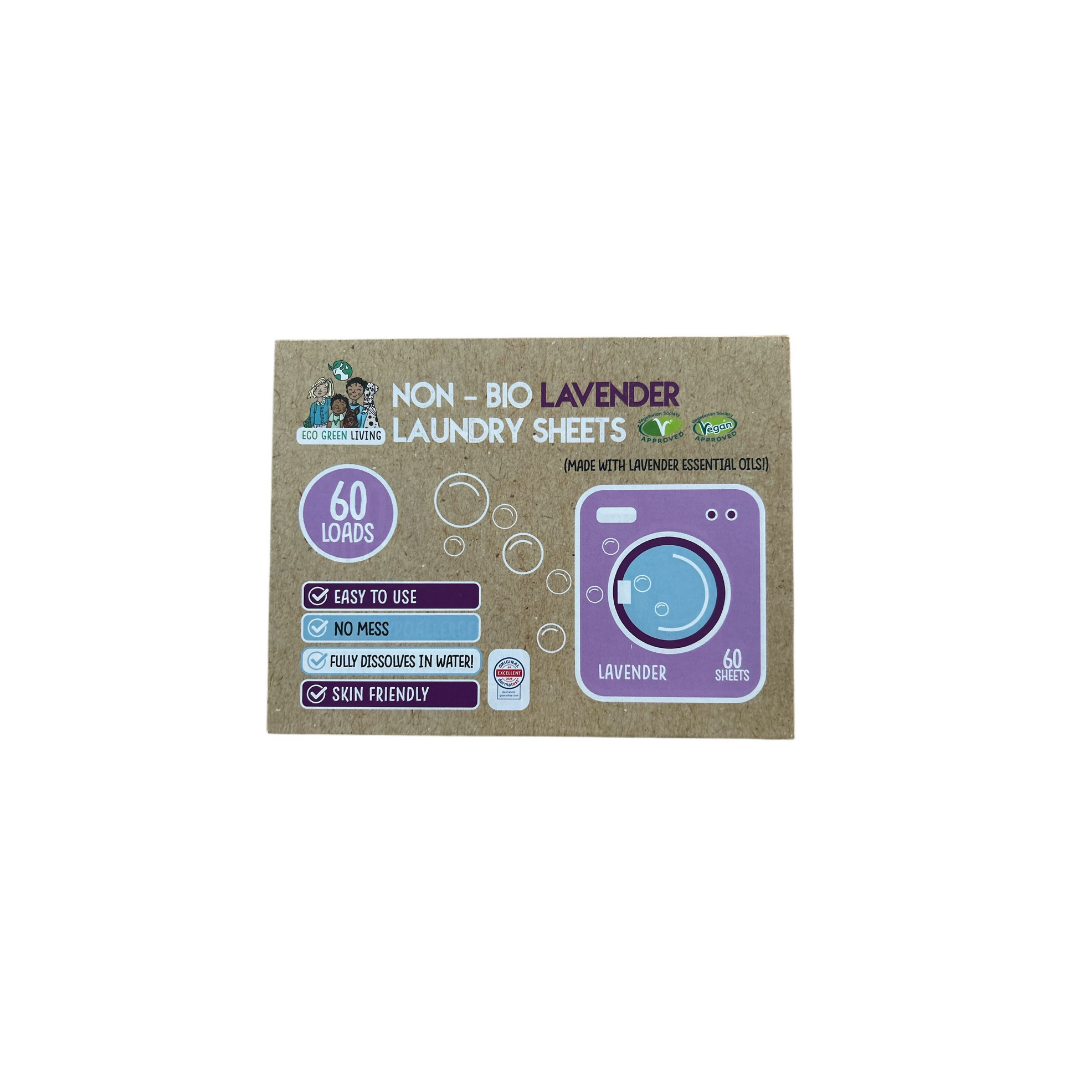 Non-Bio Laundry Detergent Sheets x 60 (Lavender)