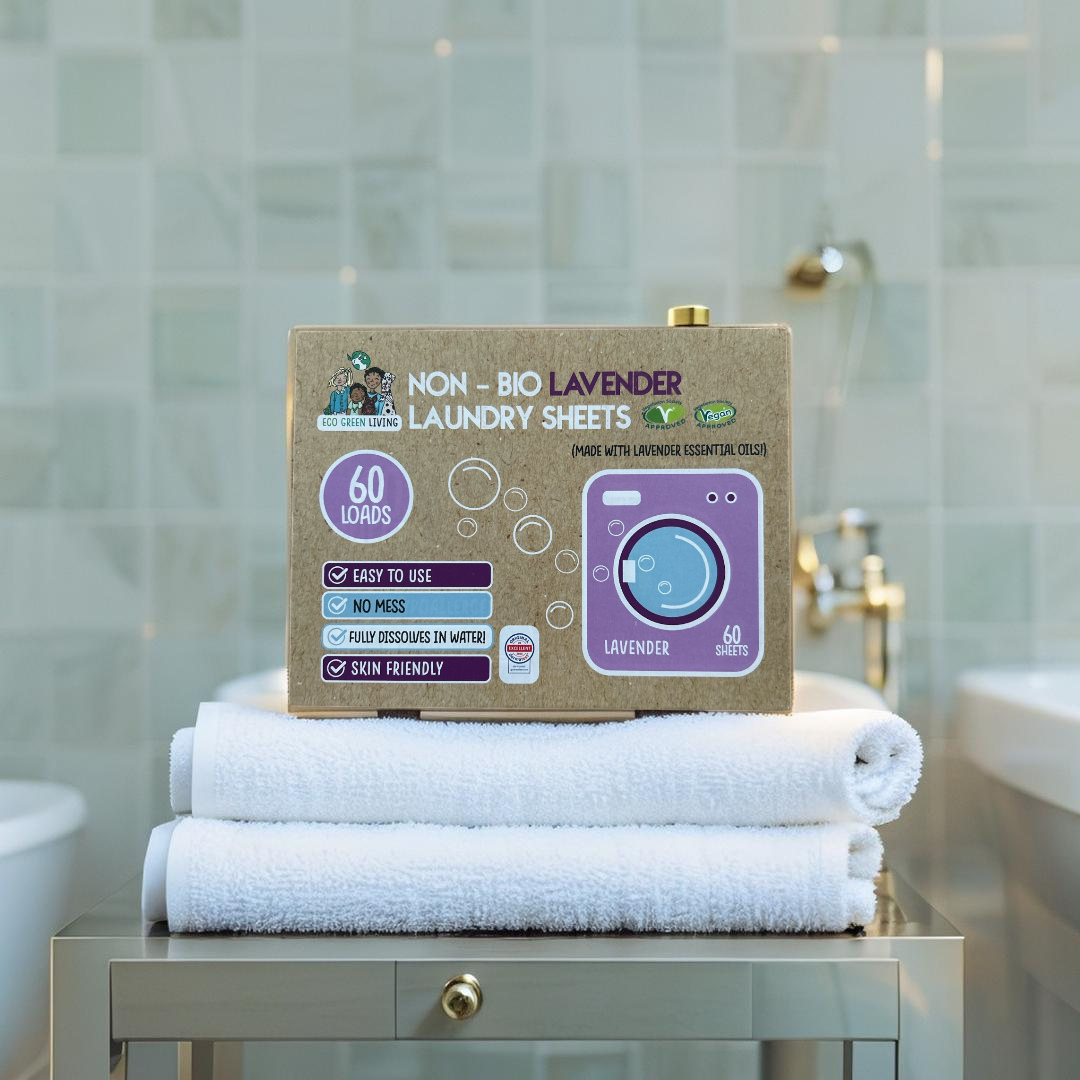 Non-Bio Laundry Detergent Sheets x 60 (Lavender)