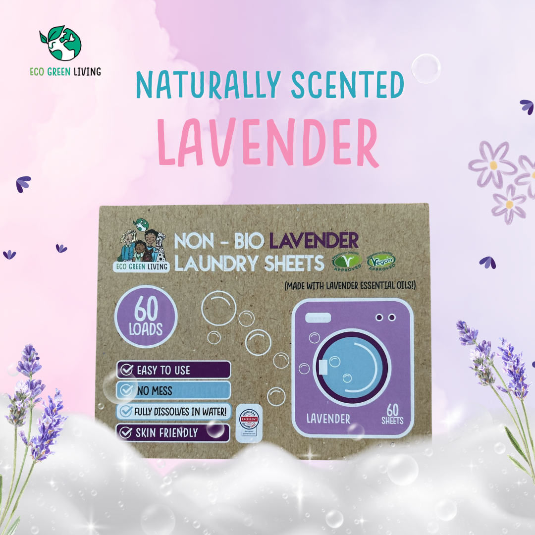 Non-Bio Laundry Detergent Sheets x 60 (Lavender)