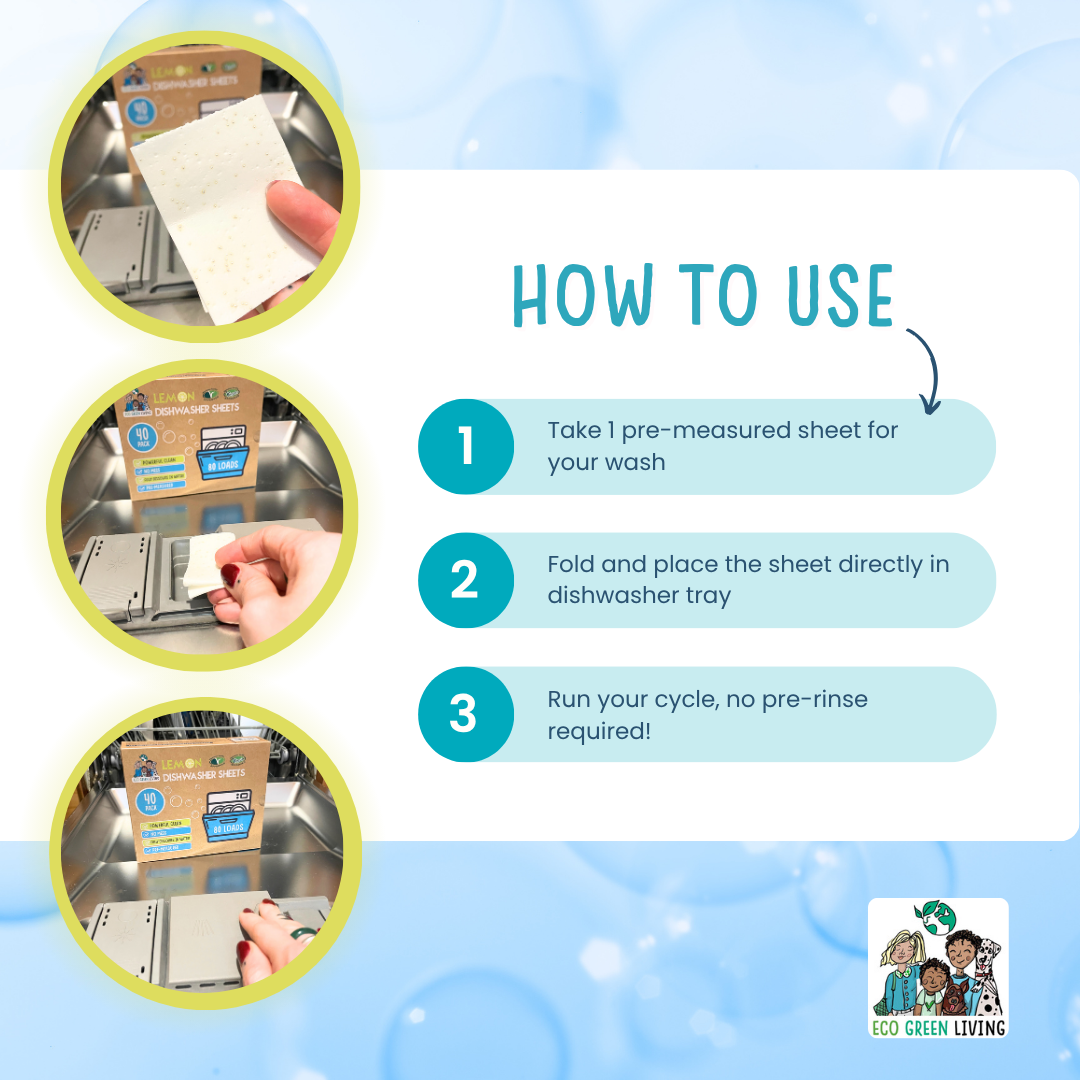 Dishwasher Sheets – Lemon Scent