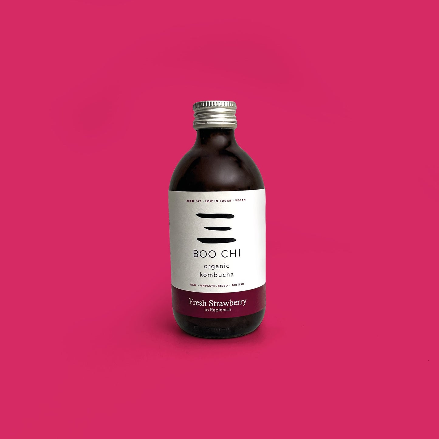 Fresh Strawberry Kombucha