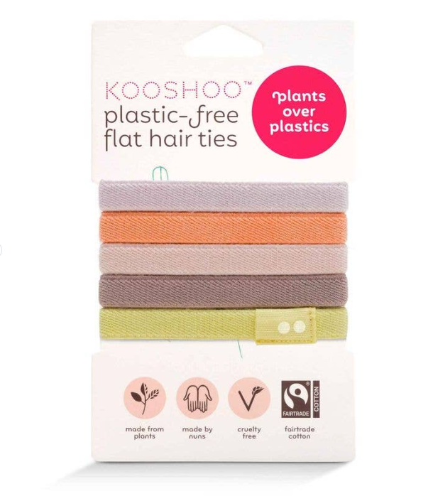 Plastic Free Hair Ties - Bright Spark