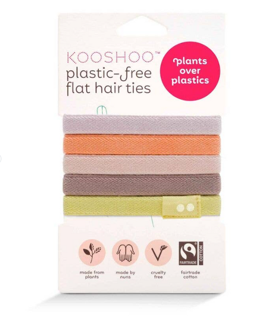 Plastic Free Hair Ties - Bright Spark