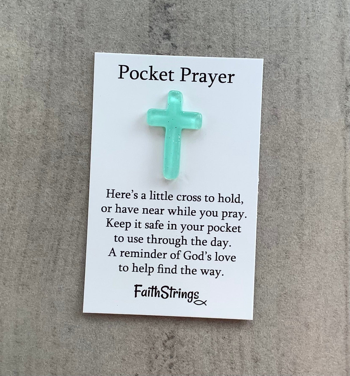 Pocket Prayer - Little Cross