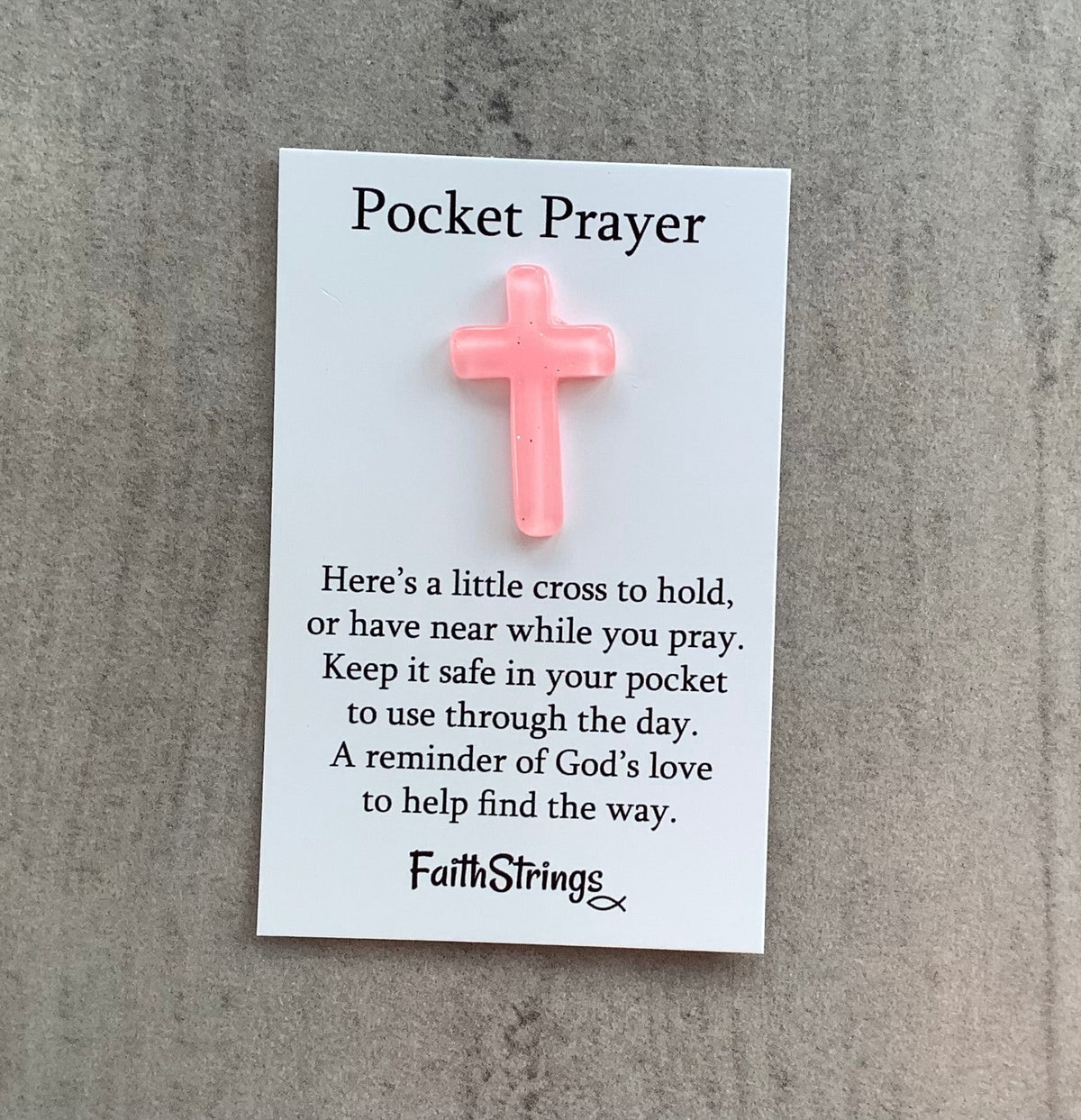 Pocket Prayer - Little Cross
