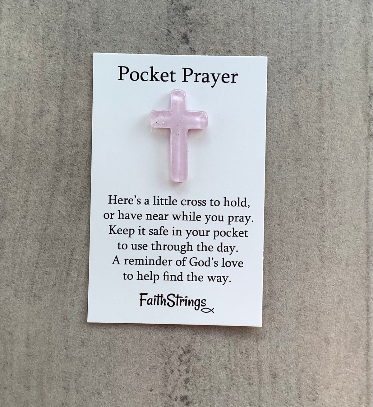 Pocket Prayer - Little Cross